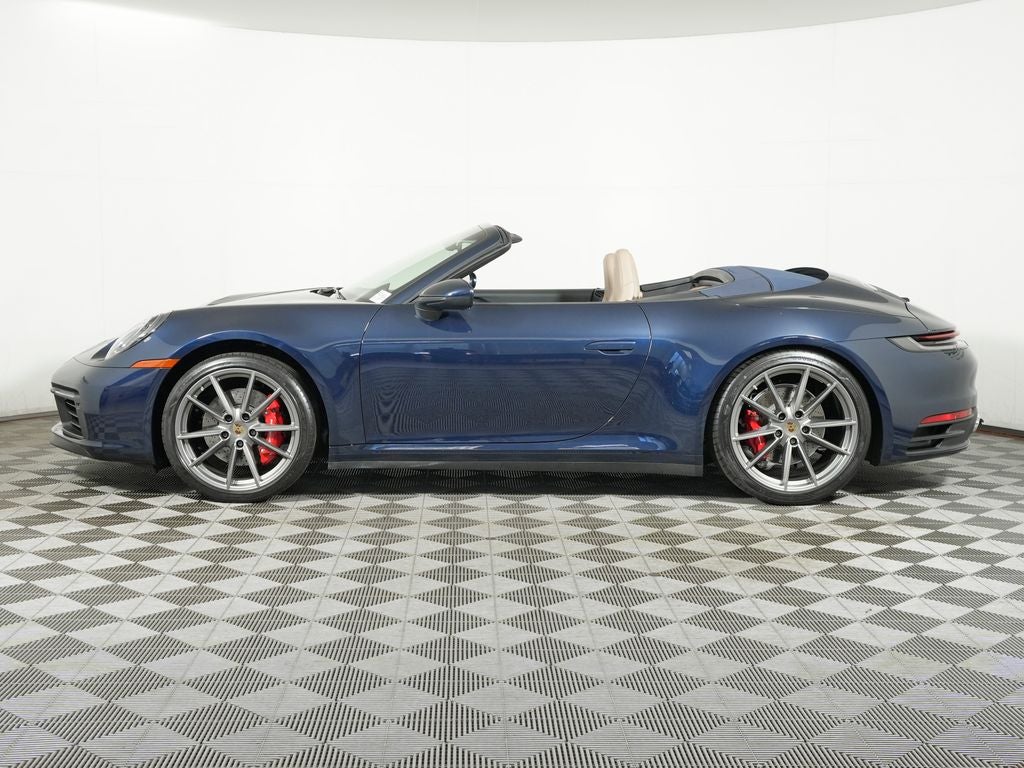 2020 Porsche 911 — side profile view