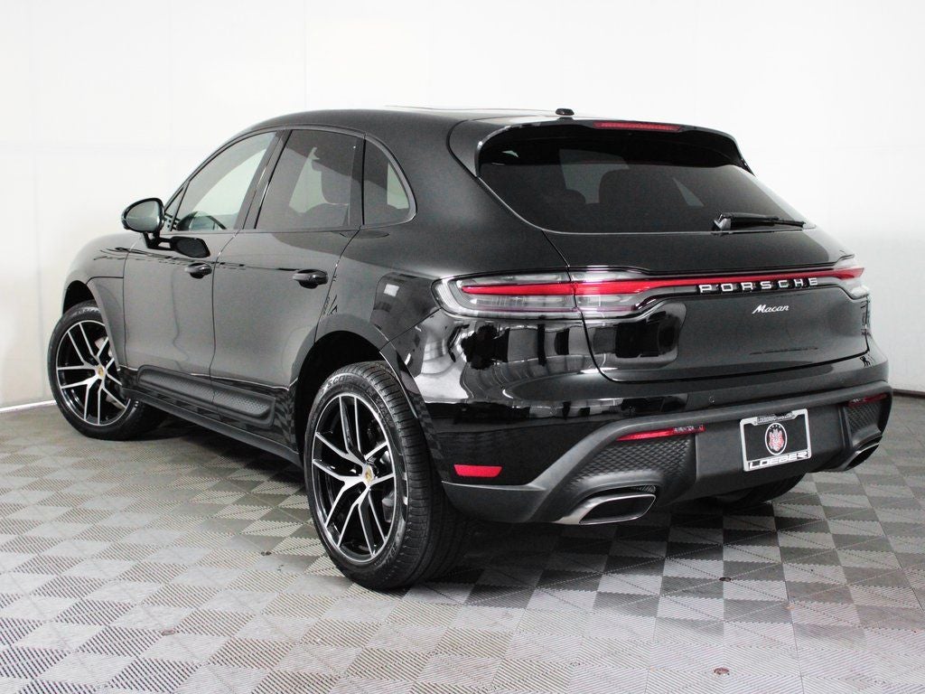 2026 Porsche Macan — rear three-quarter view