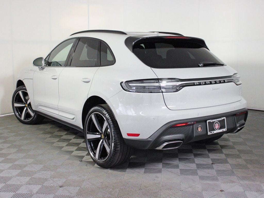 2026 Porsche Macan — rear three-quarter view