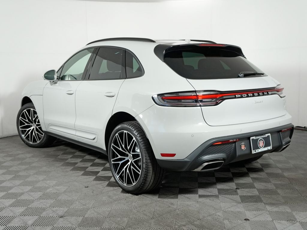 2026 Porsche Macan — rear three-quarter view