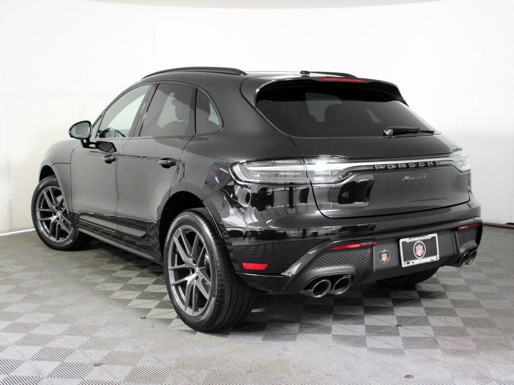 2025 Porsche Macan — rear three-quarter view