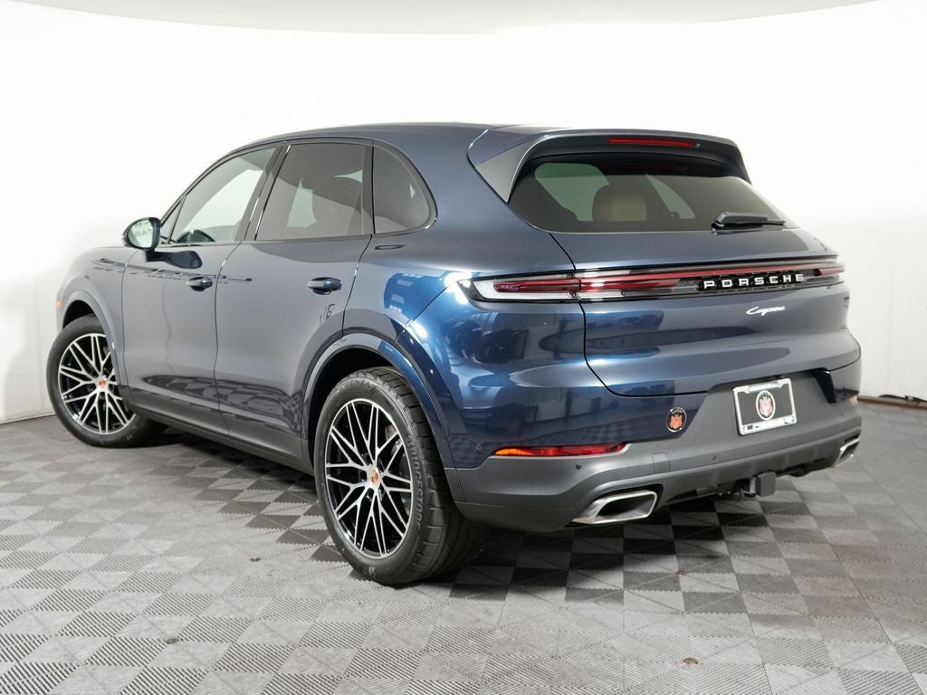2026 Porsche Cayenne — rear three-quarter view