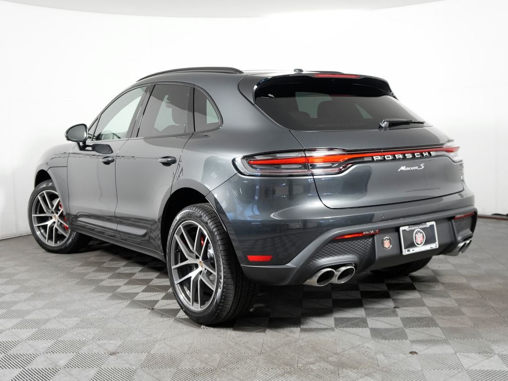 2026 Porsche Macan — rear three-quarter view