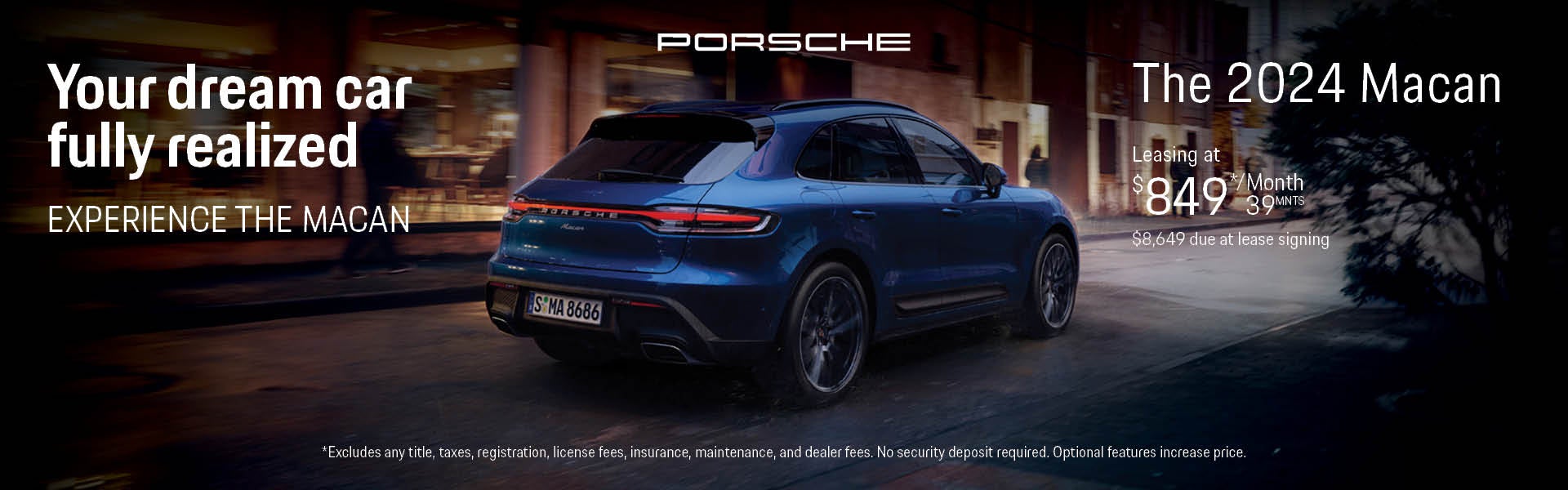 2024 Macan Lease